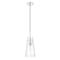 Z-Lite Kira Pendant, 1-Light, 6.5 In.W x 13 In.H, Chrome /Clear 7508P-CH - alternate 3